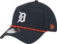 New Era Men's New Era  Navy Detroit Tigers 39THIRTY A-Frame Perforated Flex Hat