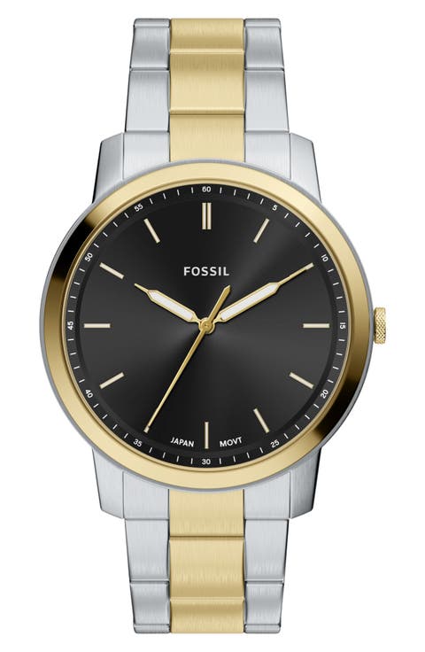 Minimalist Bracelet Watch, 44mm