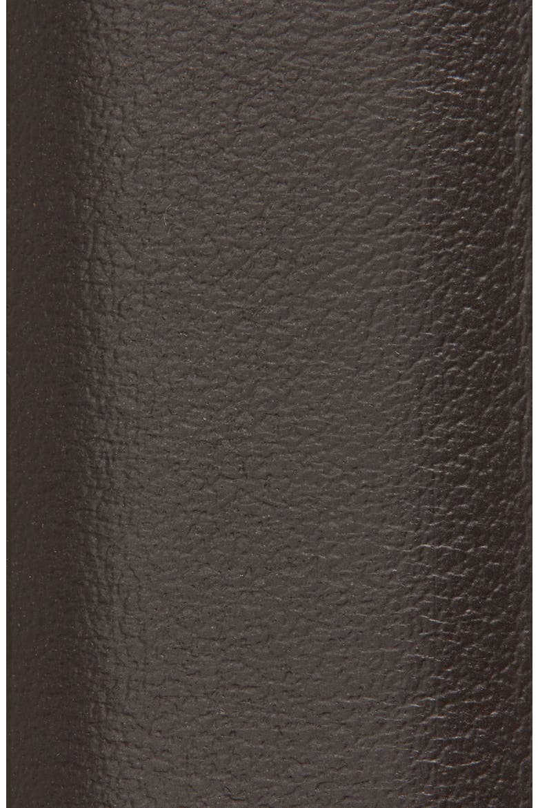 Hug Gancio Expandable Leather Belt, Alternate, color, TESTA DI MORO