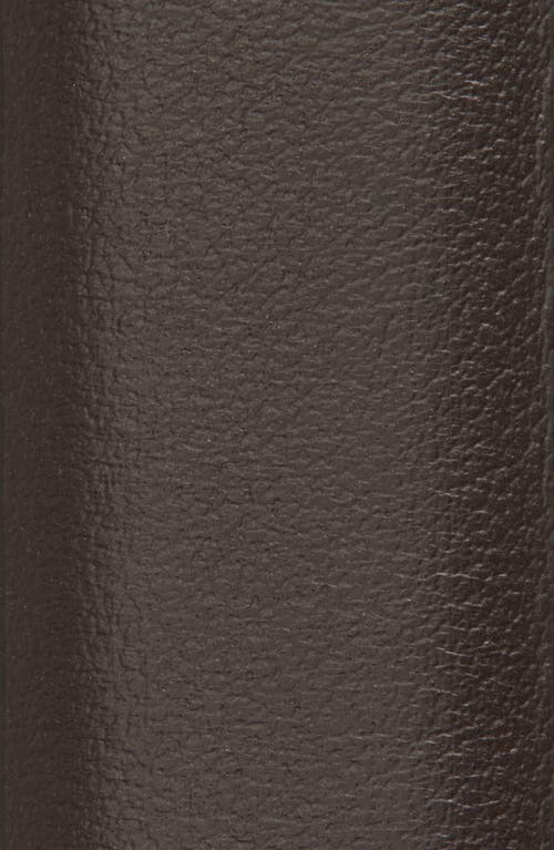Ferragamo Hug Gancio Expandable Leather Belt In Brown