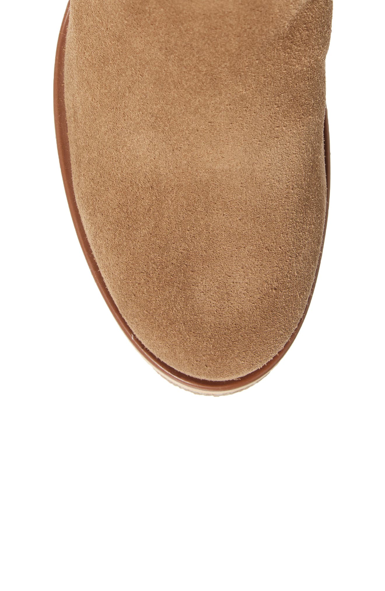 Lana Waterproof Knee High Boot, Alternate, color, MUSHROOM SUEDE