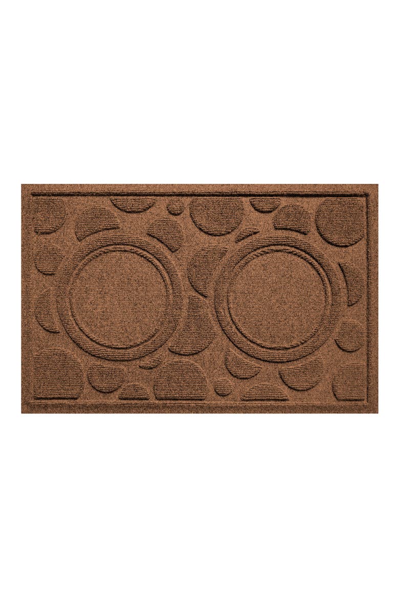 Pet Bow Mat, Main, color, DARK BROWN