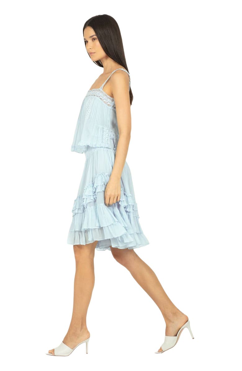 SECRET MISSION Calantha Top, Alternate, color, Cloud Blue