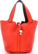 Pre-Owned Hermes Picotin Lock Bag Clemence MM