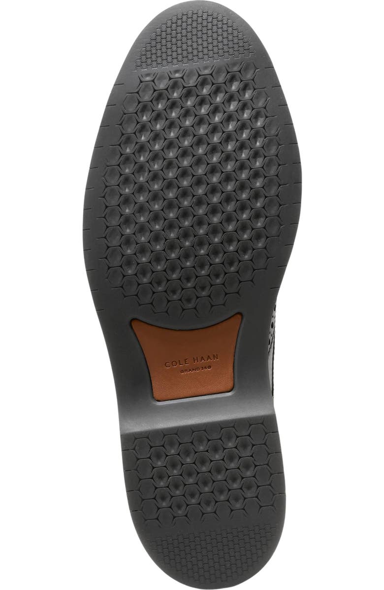 Cole Haan Morse Grand Wingtip Derby, Alternate, color, Black / Black / Gray Pinstripe