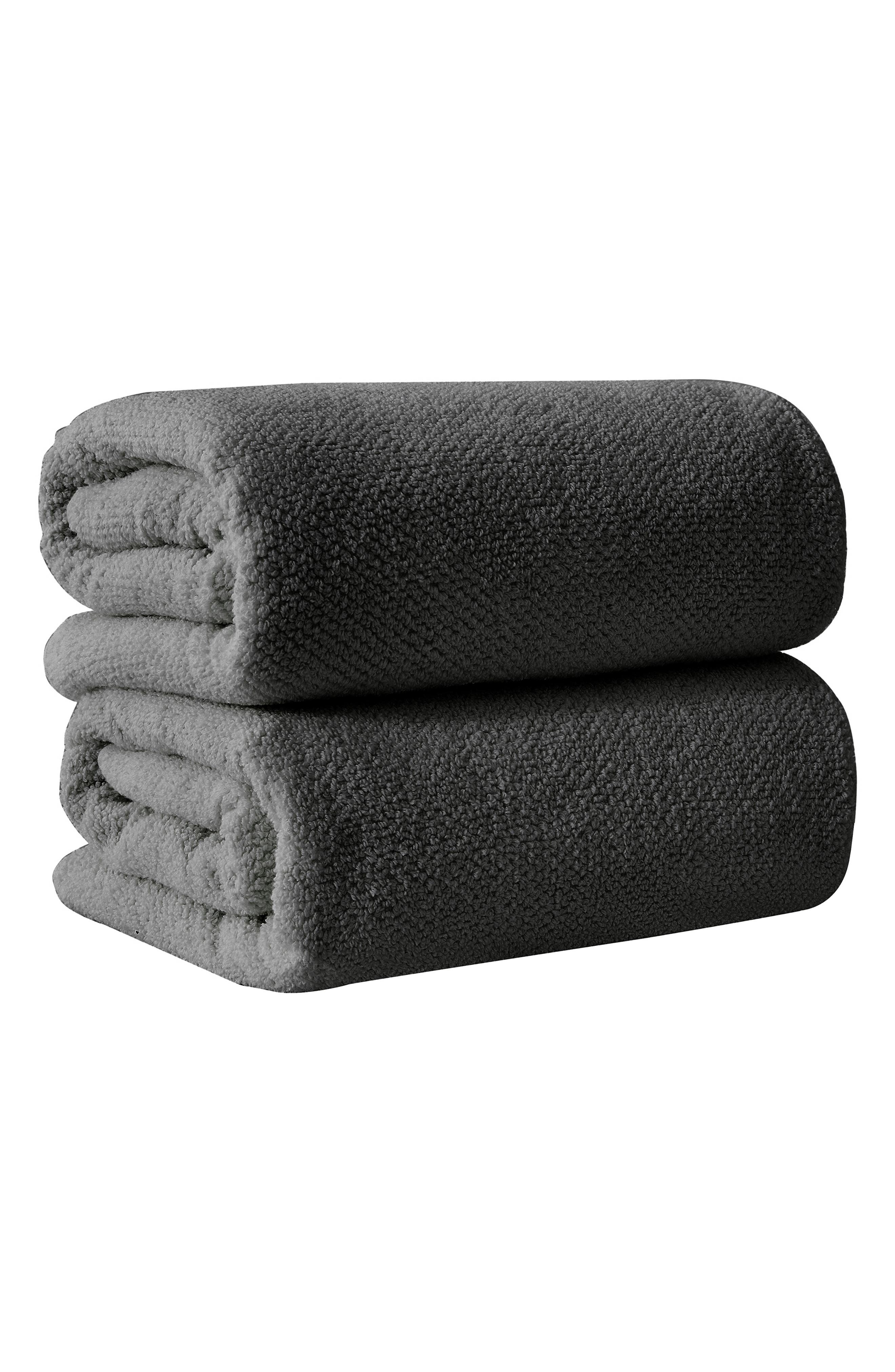 Woven & Weft Cotton 2-Pack Oversized Bath Sheet Set