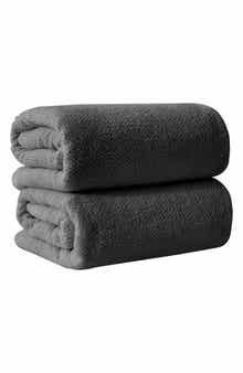 Woven & Weft Cotton 2-Pack Oversized Bath Sheet Set