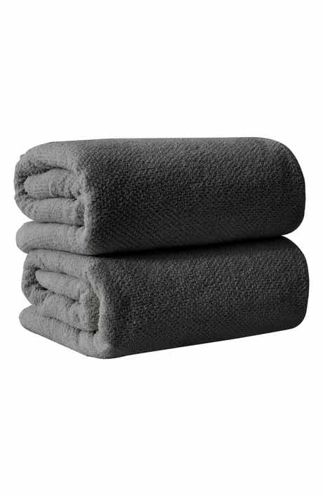 Cotton 2-Pack Oversized Bath Sheet Set