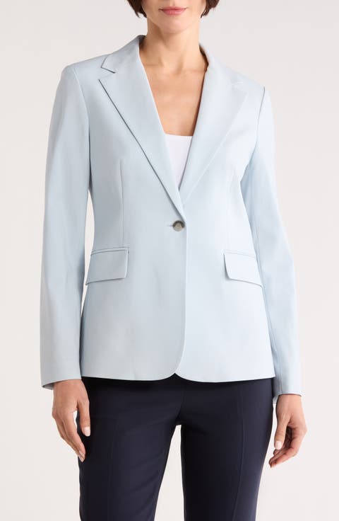 Gabrielle Stretch Wool Blazer