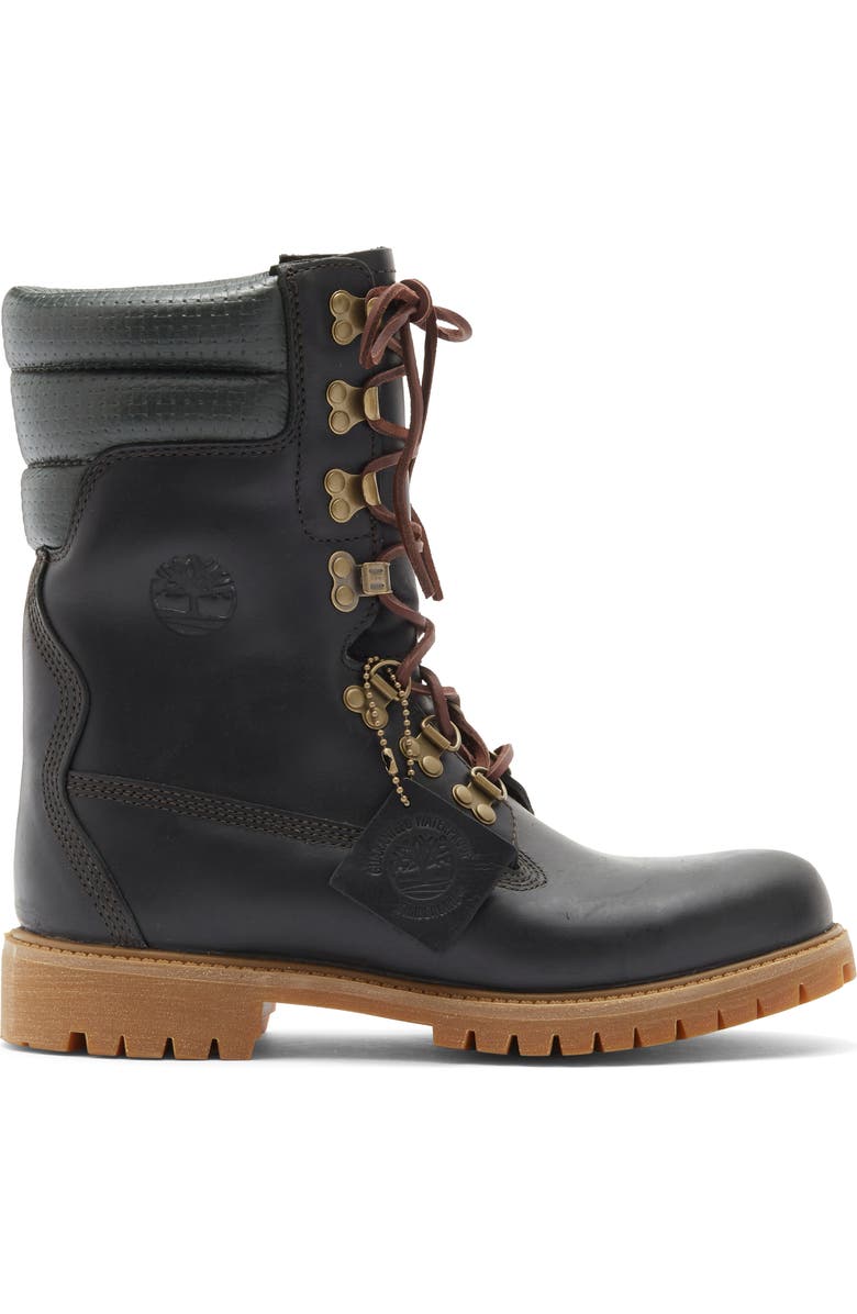 Timberland Emerald Woods Waterproof Super Boot, Alternate, color, Dark Green Full Grain