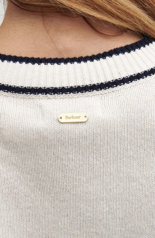 Barbour Rochelle Sweater In White