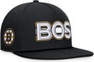 FANATICS Men's Fanatics Black Boston Bruins Authentic Pro Rink Team Code Snapback Hat
