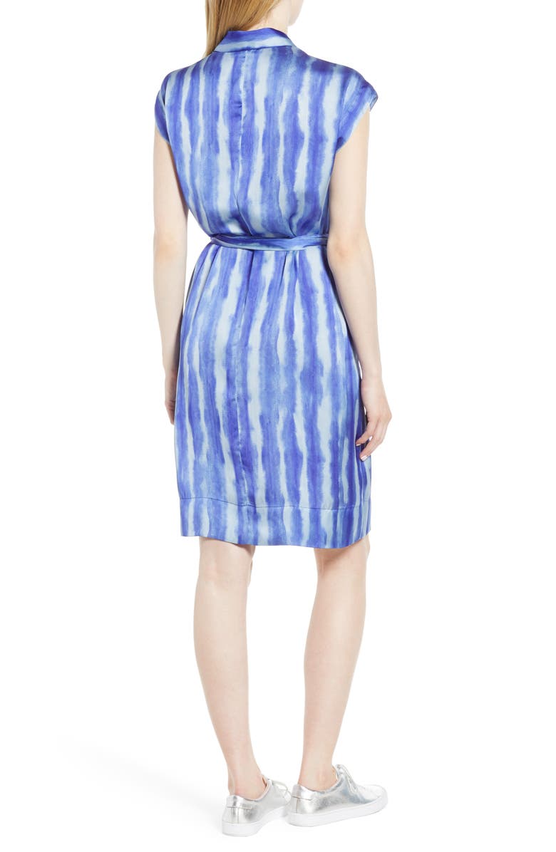 Kenneth Cole New York Stripe Shirtdress, Alternate, color,