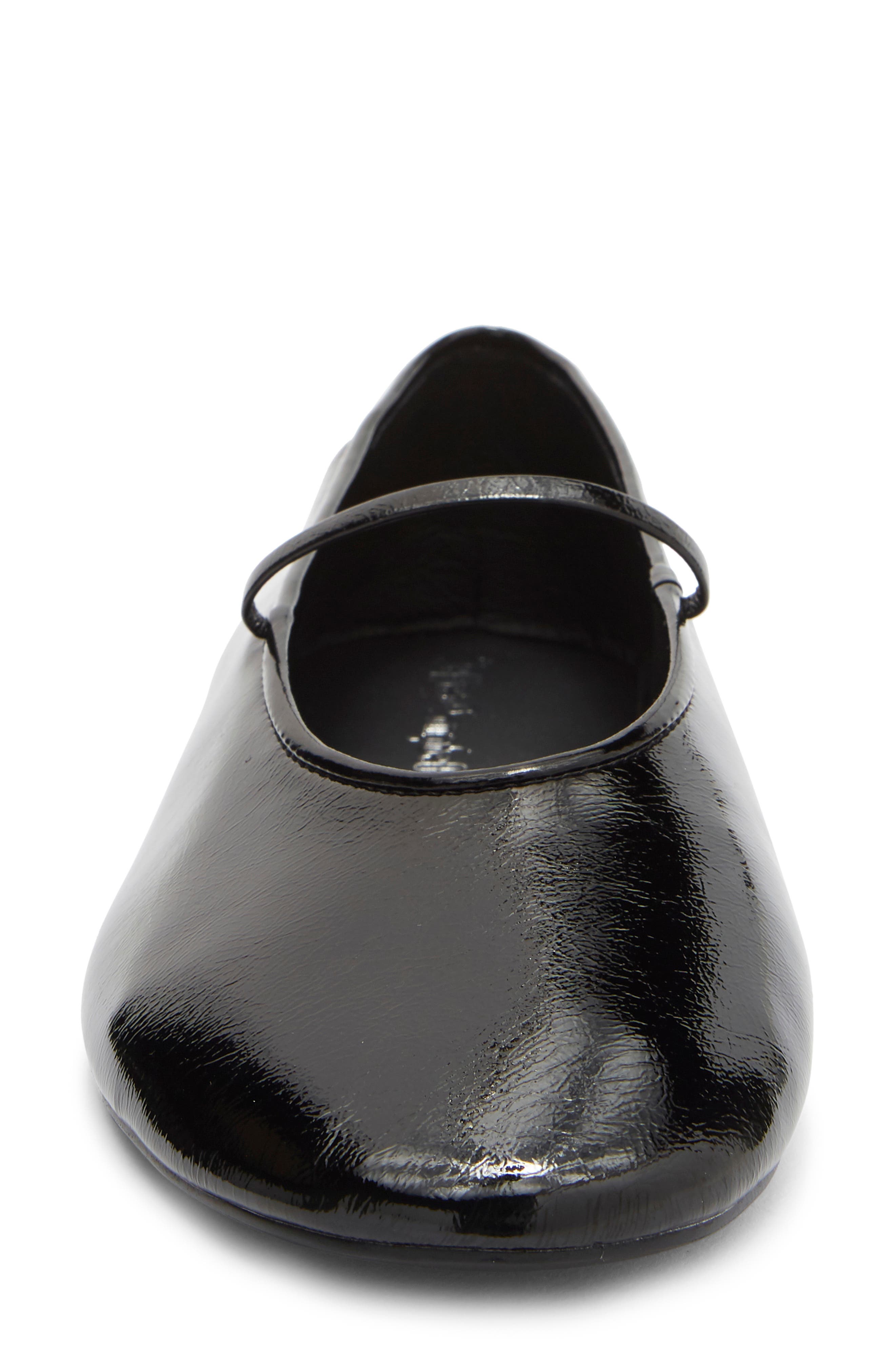 Jeffrey Campbell Dancerina Mary Jane Ballet Flat, Alternate, color, Black Patent