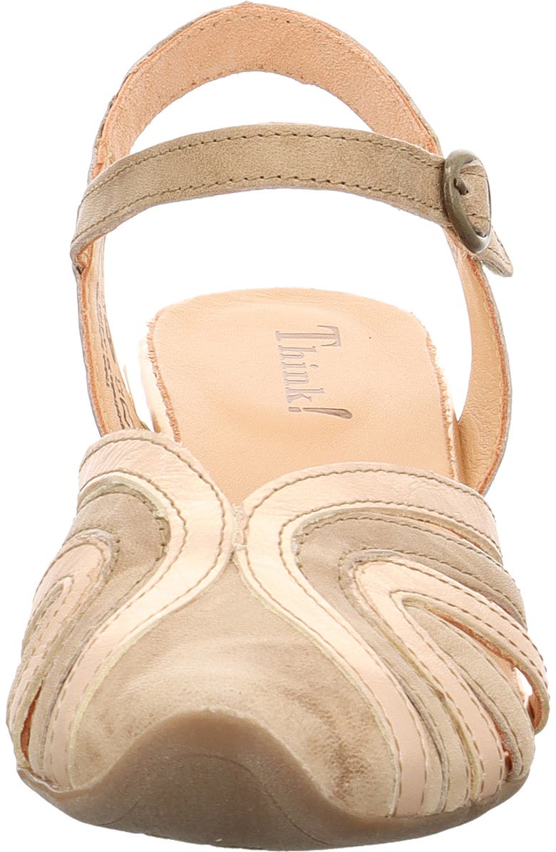 Think! Aida Pump, Alternate, color, Linen/ Kombi