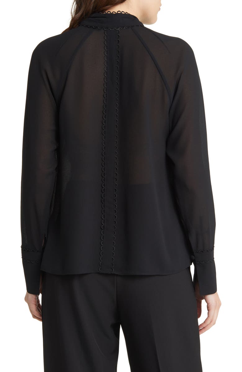 Ted Baker London Julinaa Long Sleeve Blouse, Alternate, color, 