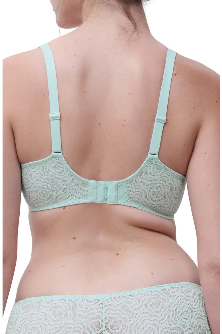 C Jolie Underwire Demi Bra, Alternate, color, PEPPERMINT