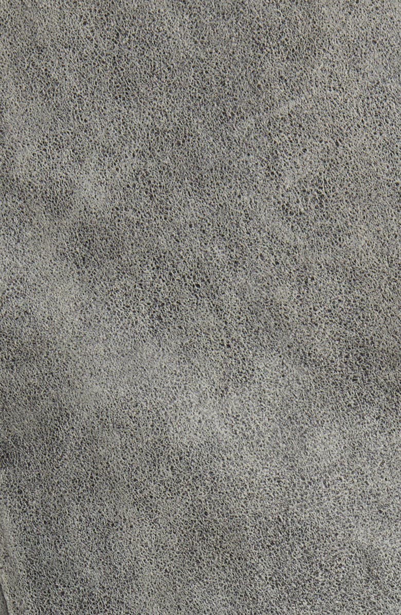 AllSaints Neve Crackle Biker Jacket, Alternate, color, Washed Black