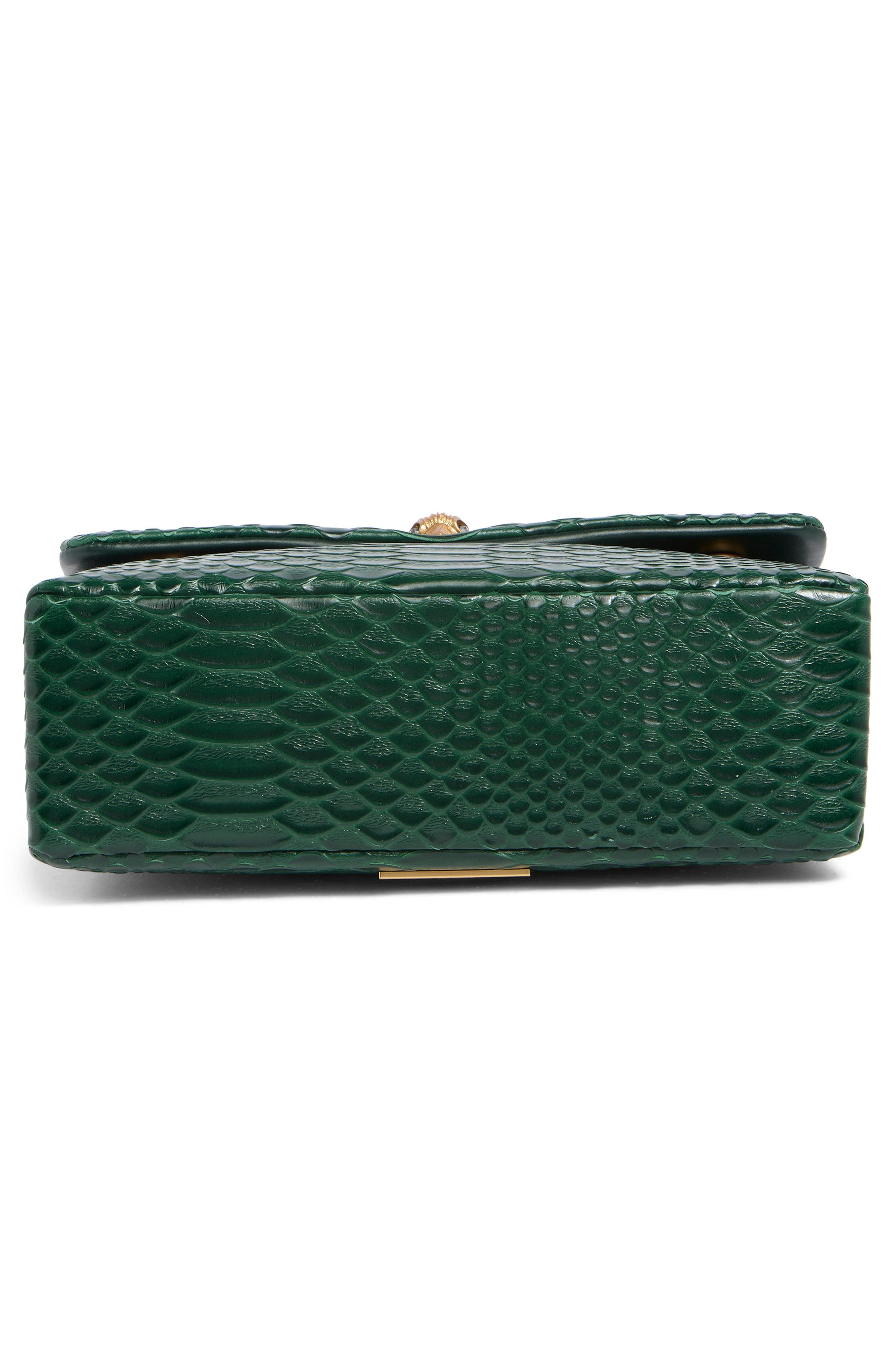 Kurt Geiger London Kensington Snake Print Shoulder Bag, Alternate, color, 