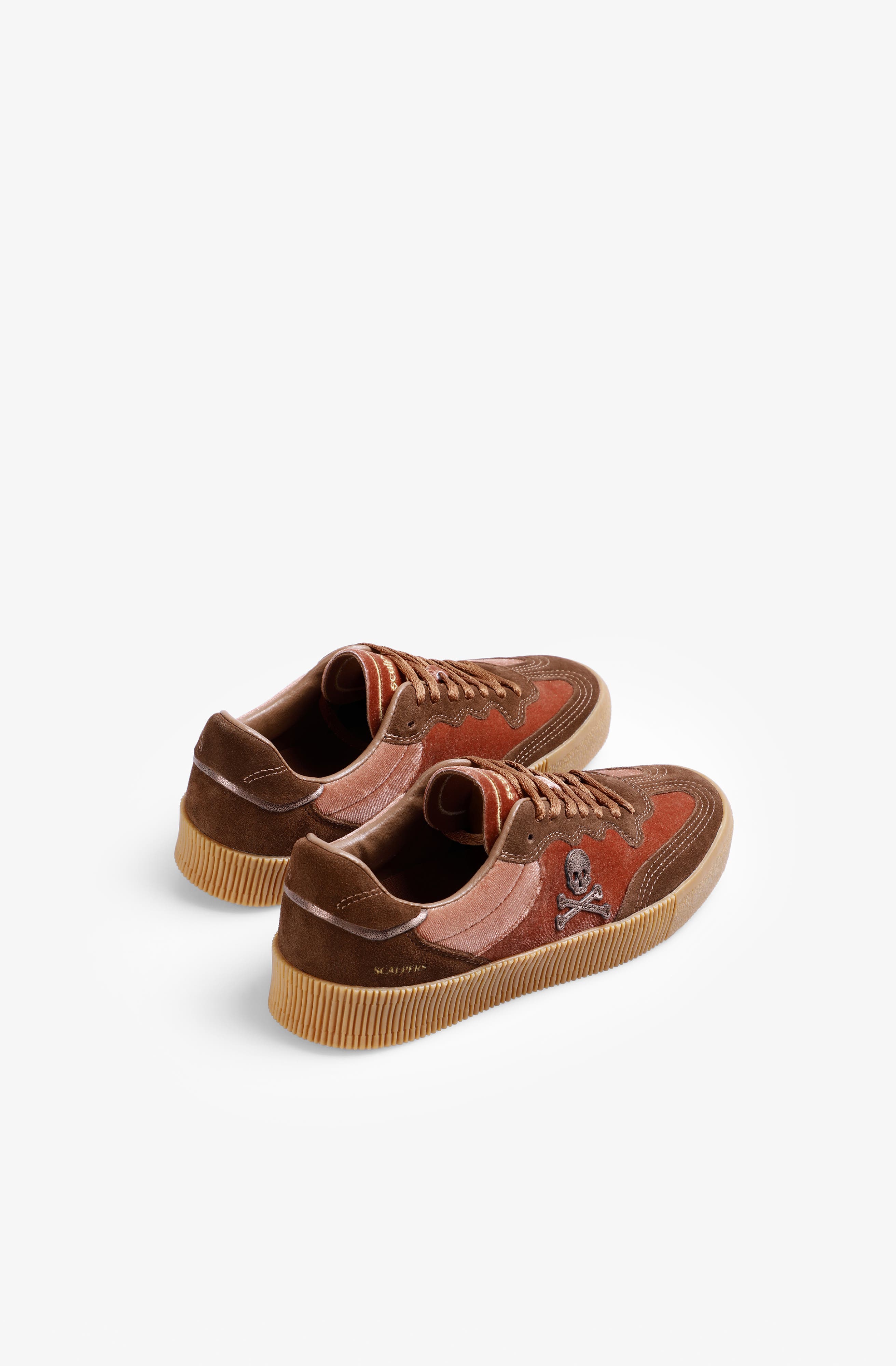 Scalpers Gale Sneakers, Alternate, color, Caramel