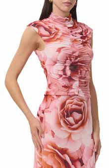 AFRM Jolie Mock Neck Sleeveless Top