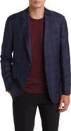 Emporio Armani Plaid Virgin Wool Blazer