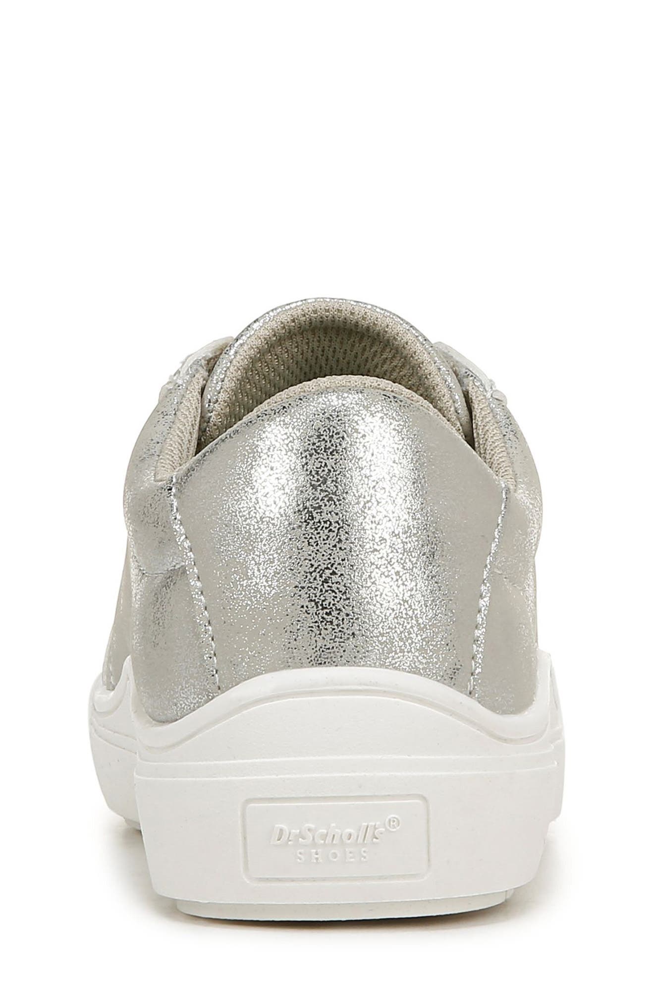 Dr. Scholl's Kids' Time Off Sneaker, Alternate, color, Silver