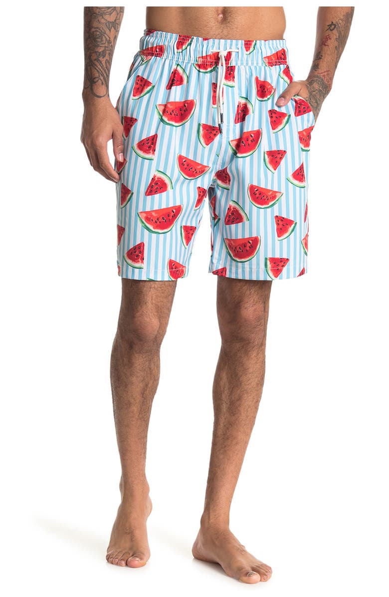 Sovereign Code Ravine Lightning Bolt Print Shorts, Main, color,