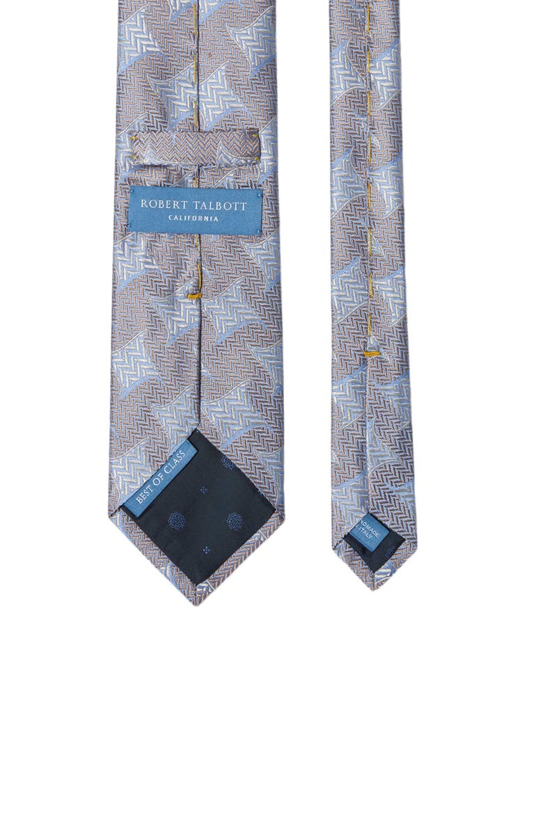 Robert Chevron Star Best of Class Necktie, Alternate, color, Blue