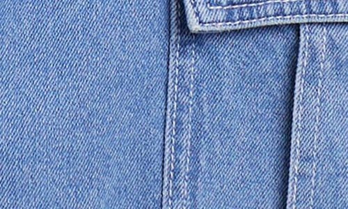 Vans Kids' Service Cargo Jeans In Stonewash Blue