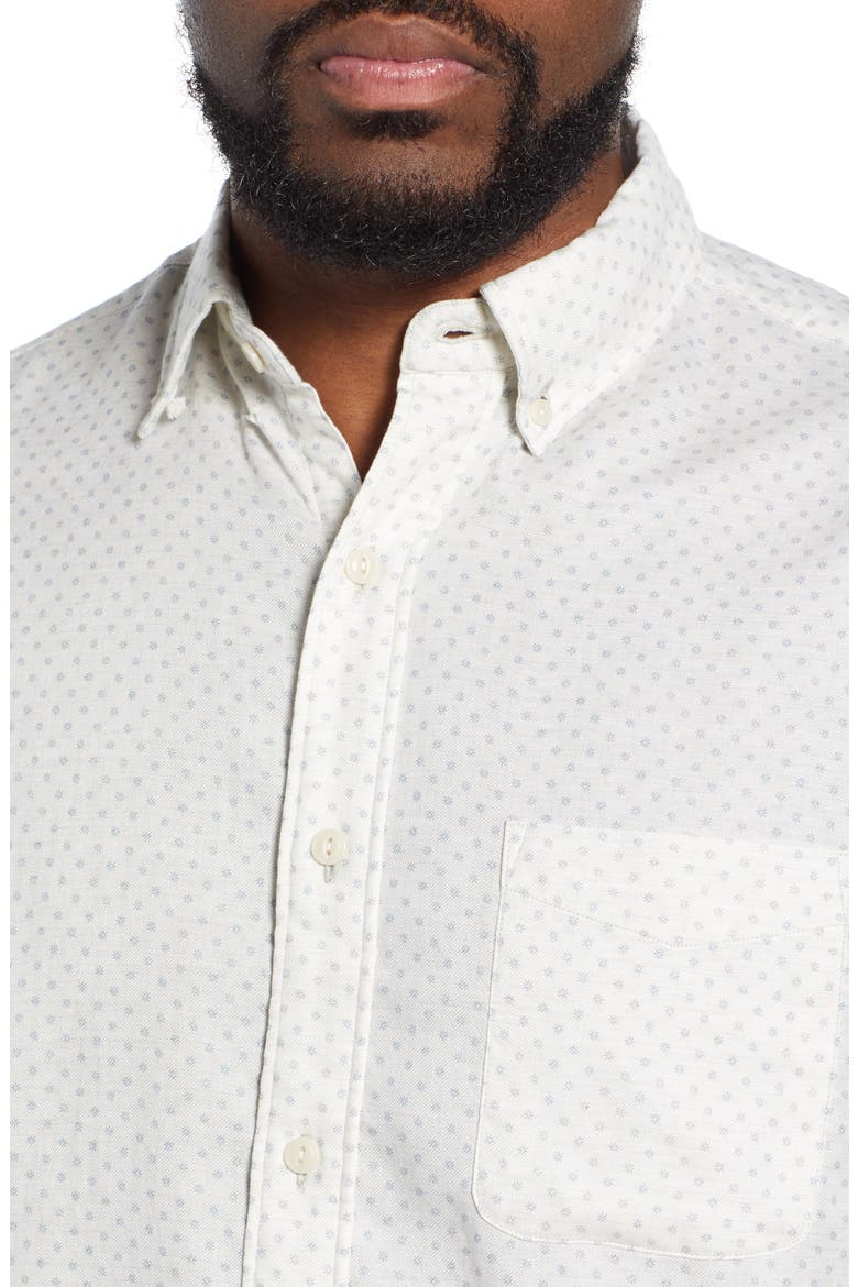Coast Regular Fit Print Shirt, Alternate, color, SUNBURST
