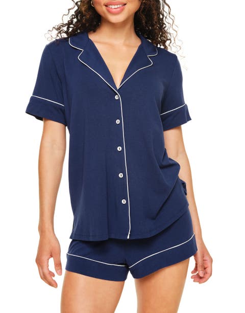 Jane Pajama Shirt & Shorts Set