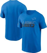 Nike Men's Nike Blue Detroit Lions Sideline Dri-FIT T-Shirt