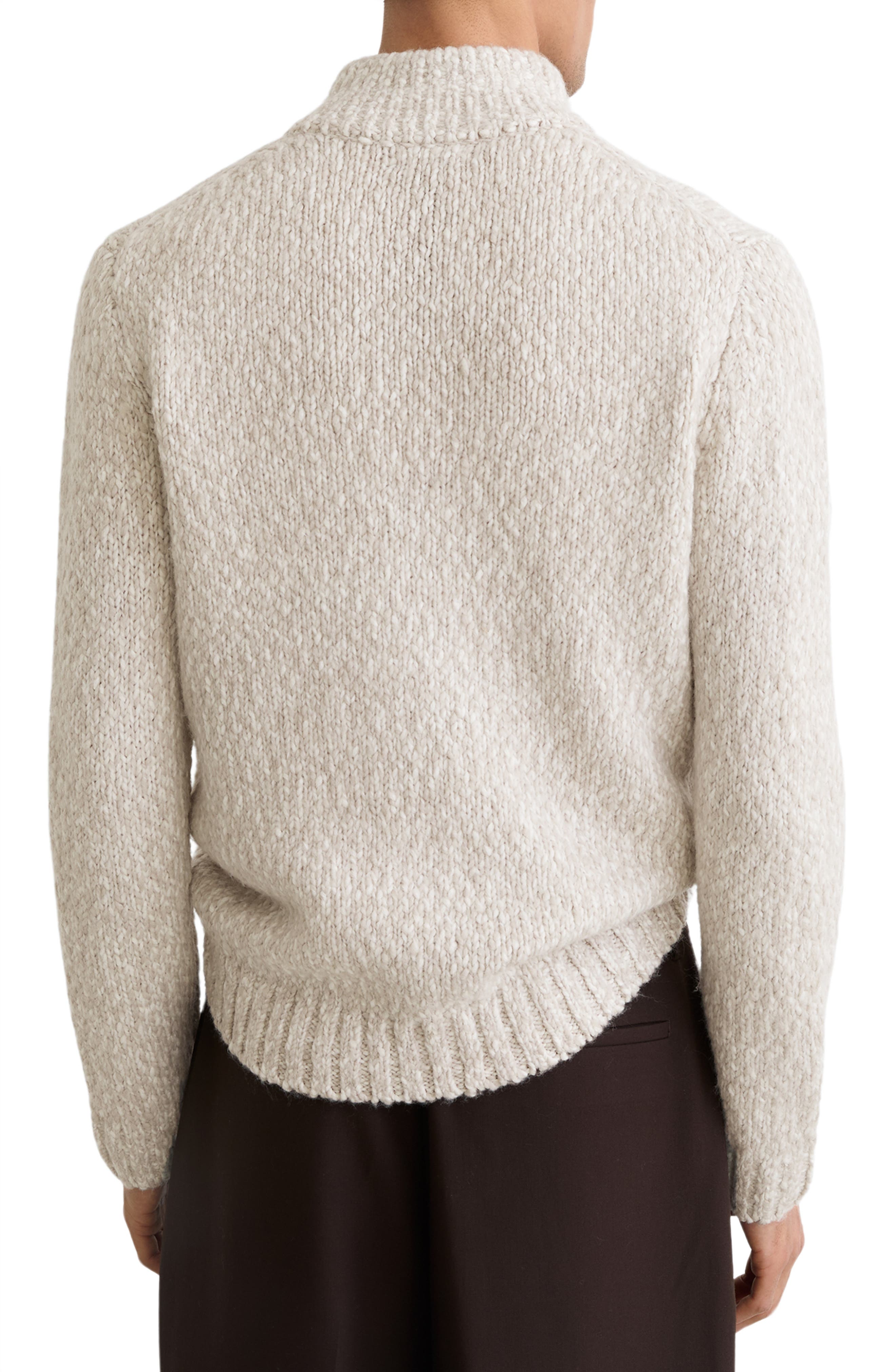 Seb Marled Quarter Zip Sweater - image 2