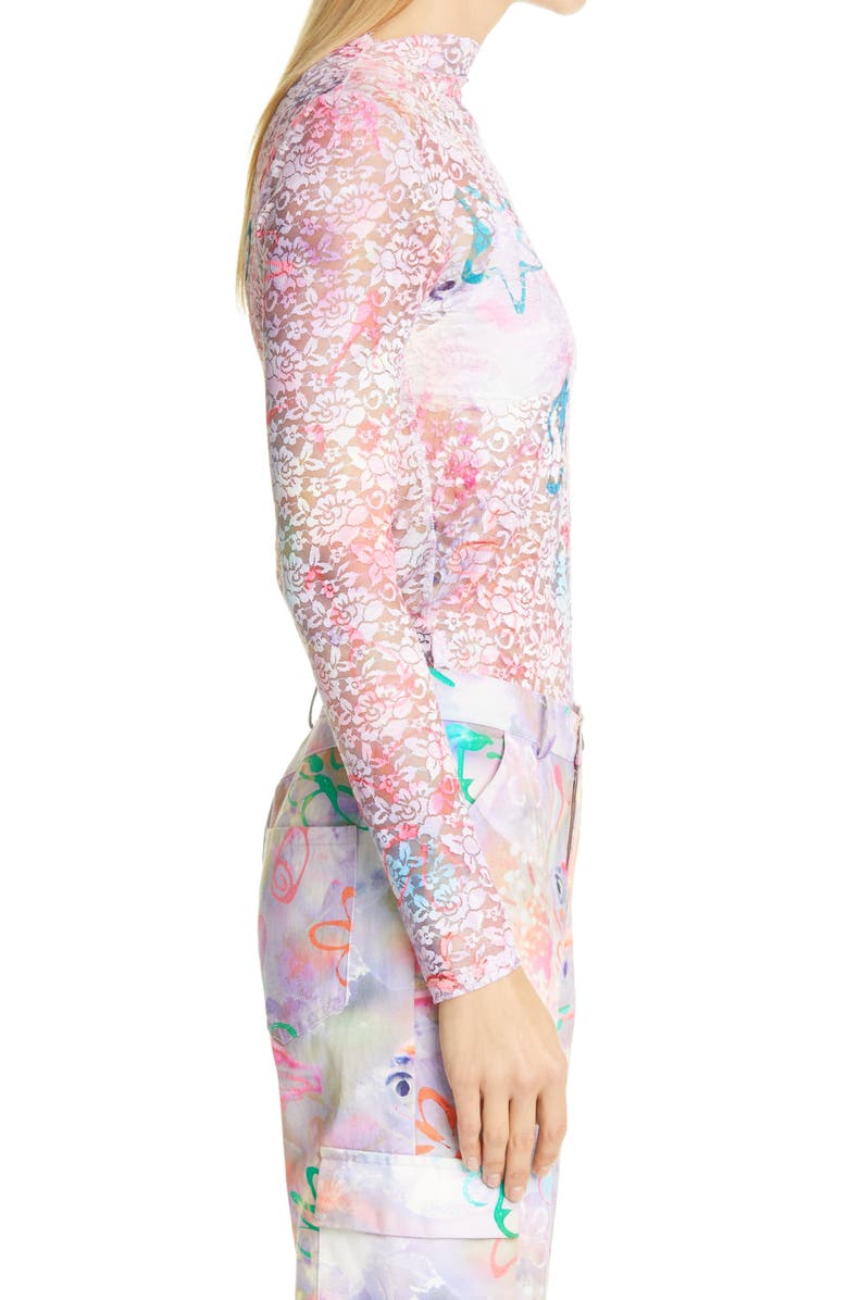 Collina Strada Cardio Nova Lace Top, Alternate, color,