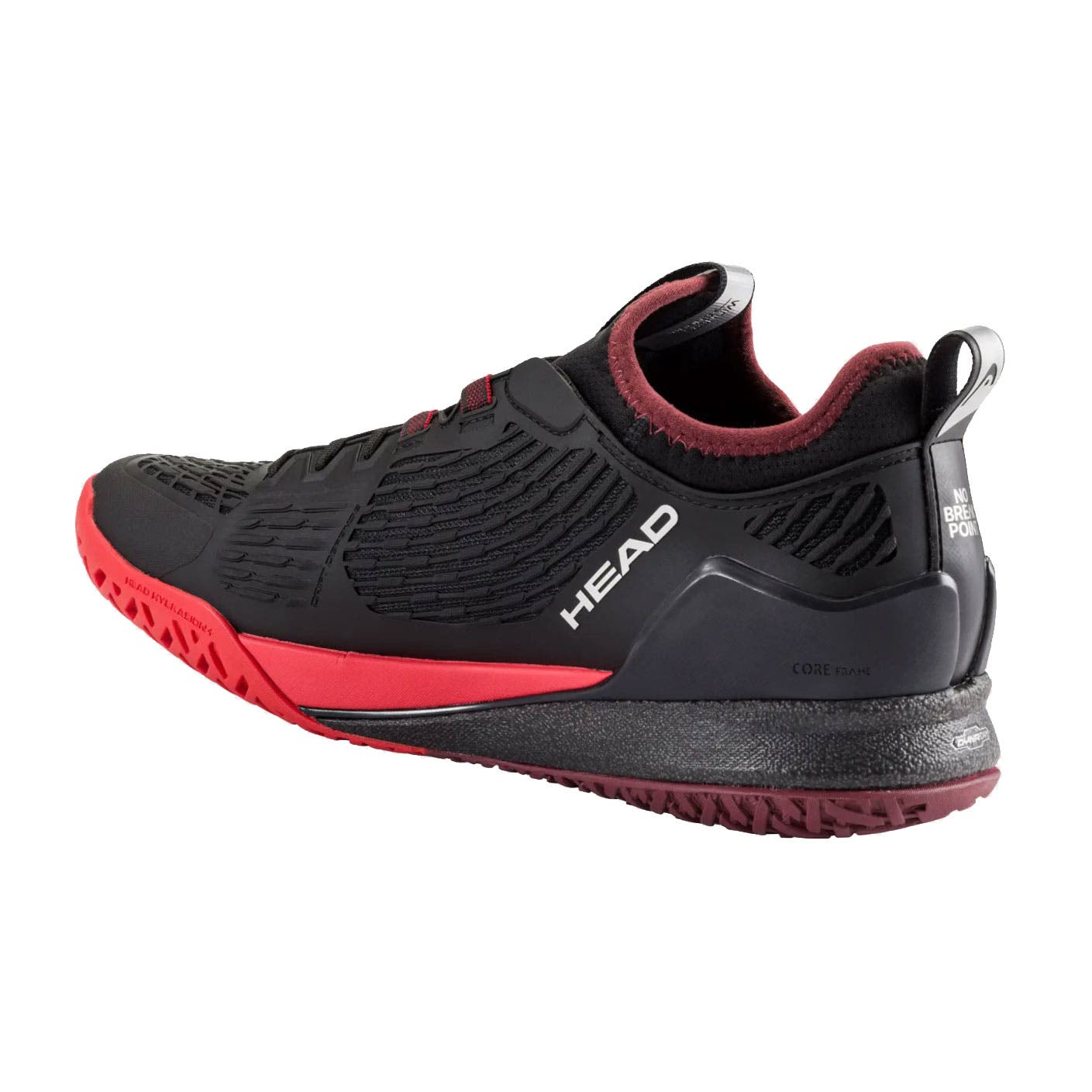 Endure Pro Mens Tennis Shoes, Alternate, color, Black/Red