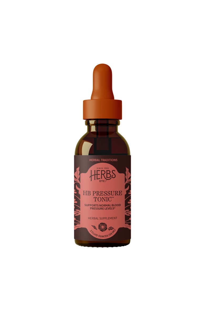 Herbs Etc. HB Pressure Tonic 2 oz, Main, color, NO COLOR