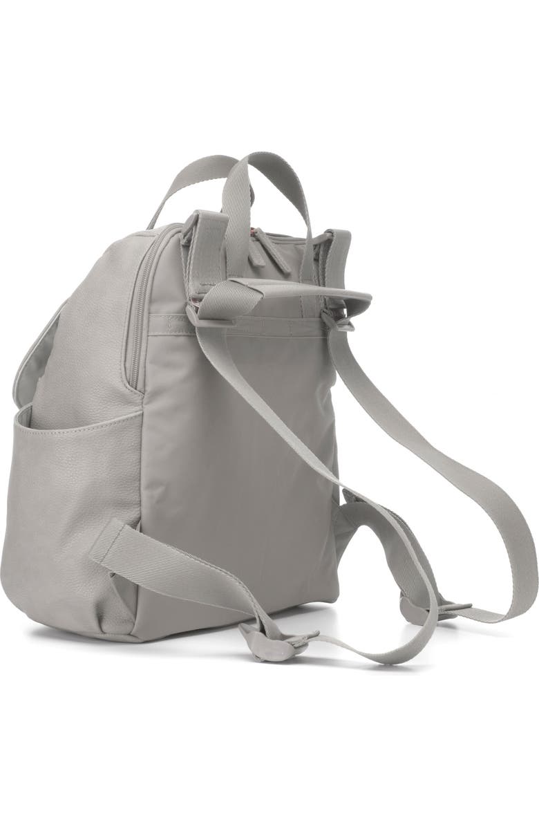 Babymel Robyn Convertible Faux Leather Diaper Backpack, Alternate, color,
