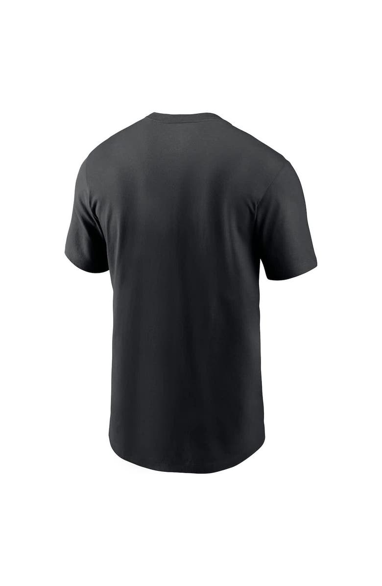 Nike Men's Nike Black Detroit Lions Primetime Wordmark Essential T-Shirt, Alternate, color, 