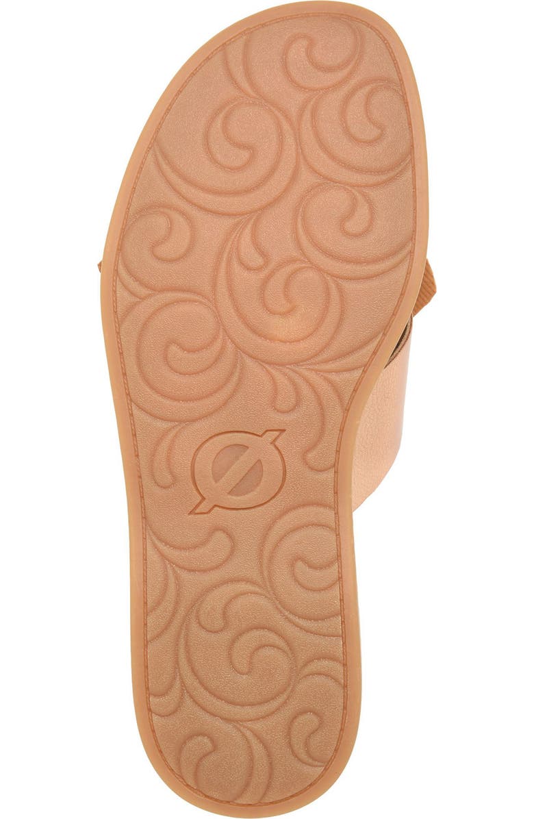 B O C BY BØRN Kasia Flower Slide Sandal, Alternate, color, Rose Gold Combo
