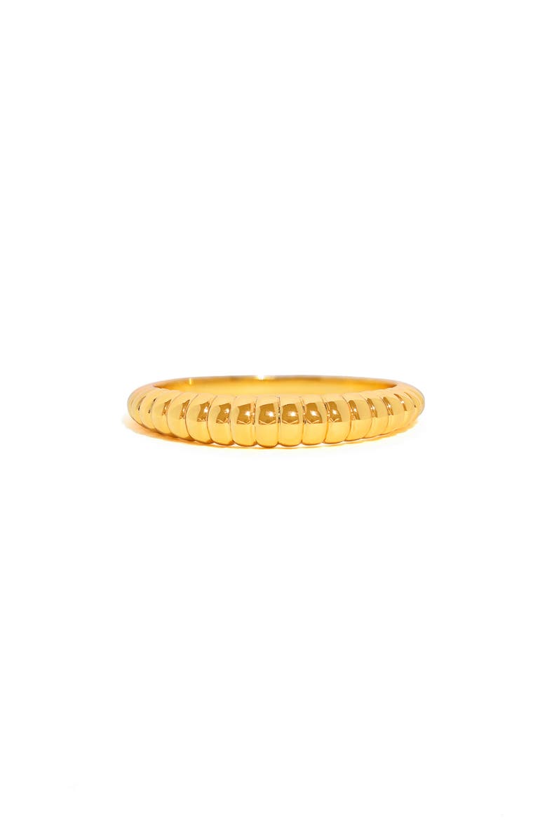 Isla Mujeres Croissant Ring, Main, color, GOLD