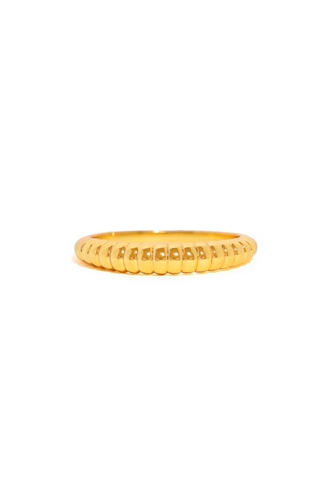 Isla Mujeres Croissant Ring