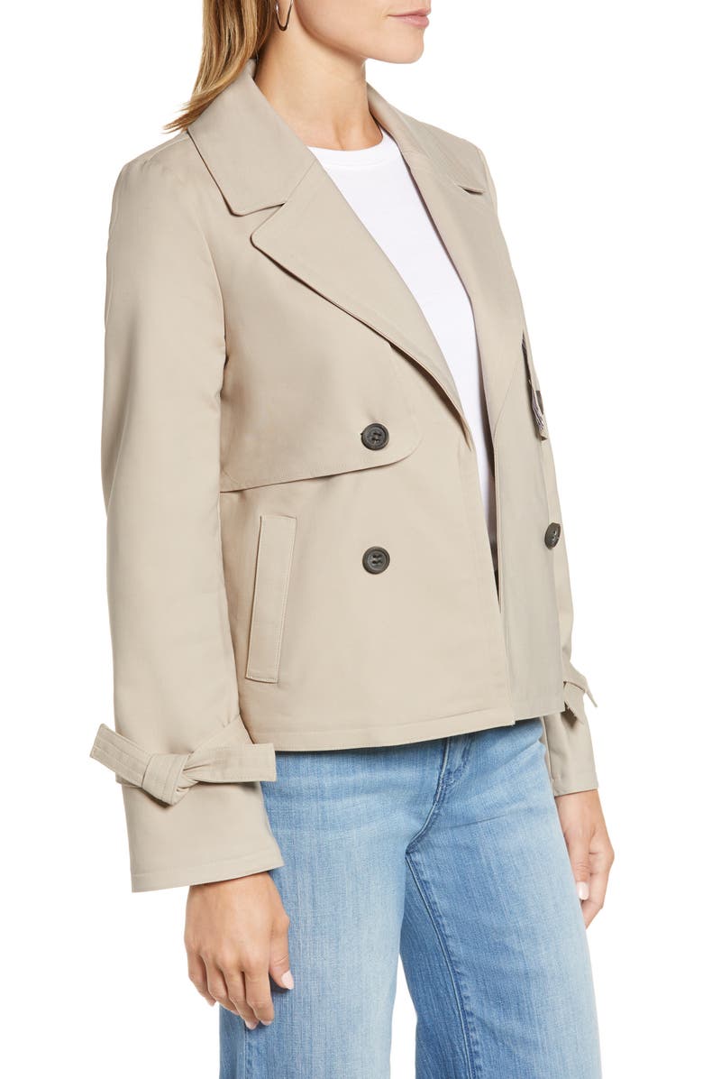 Halogen<sup>®</sup> Short Trench Coat, Alternate, color, 