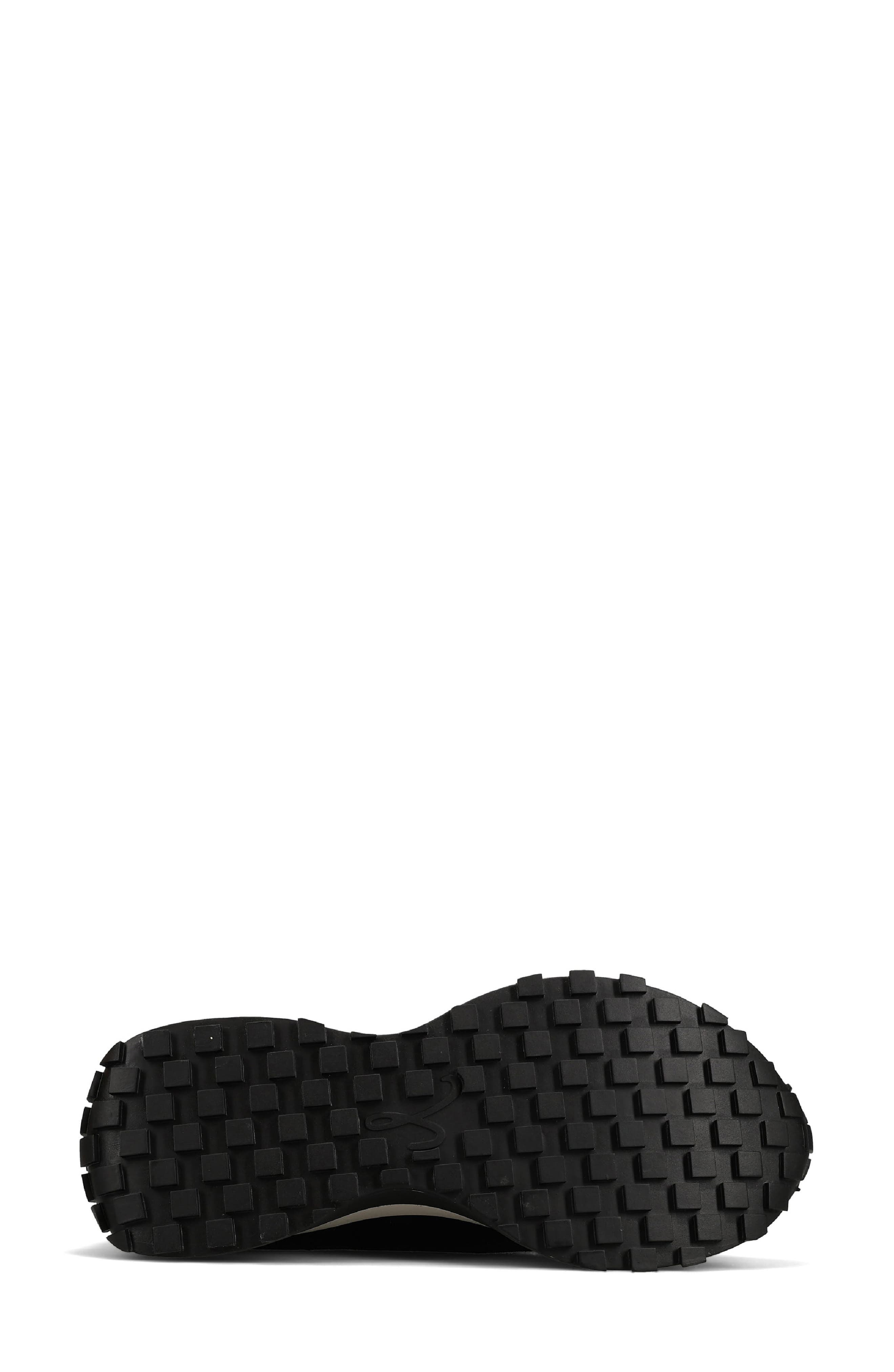 Quota Leather Sneaker, Alternate, color, BLACK