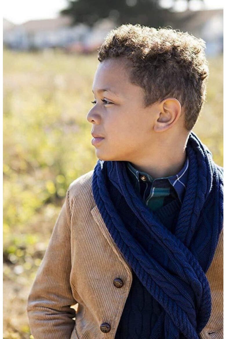 Kids' Organic Corduroy Blazer, Alternate, color, Medium Brown