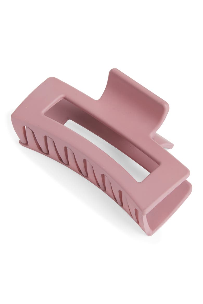 Valley Girl Jaw Hair Clip, Main, color, MAUVE