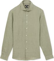 Reiss Ruban Linen Button-Up Shirt