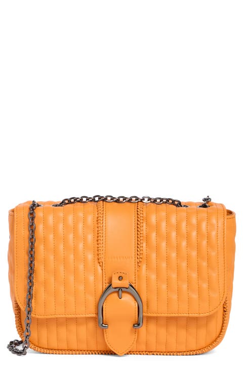 Amazone Medium Quilted Leather Crossbody Bag