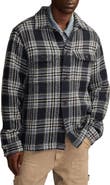 Lucky Brand Plaid Twill Shirt Jacket