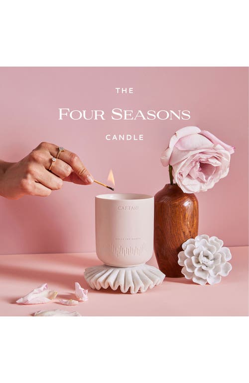 Caftari Dolce Far Niente Candle In Pink